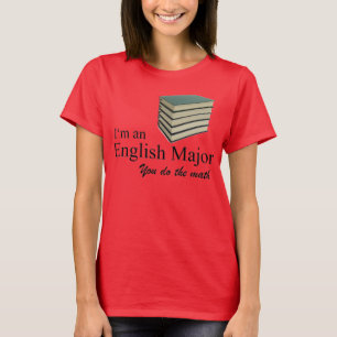 T-shirts Sou o Major Inglês que faz as contas.
