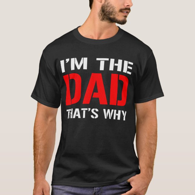 T-shirts sou o pai por isso (Frente)