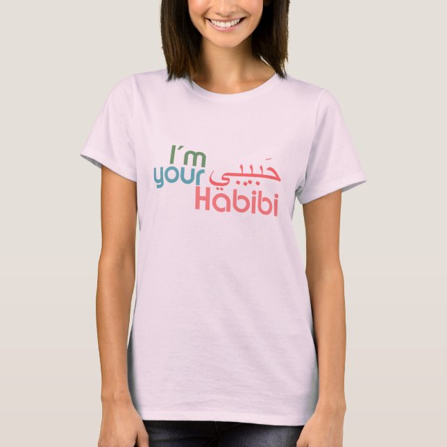 T-shirts Sou o seu Habibi (Frente)