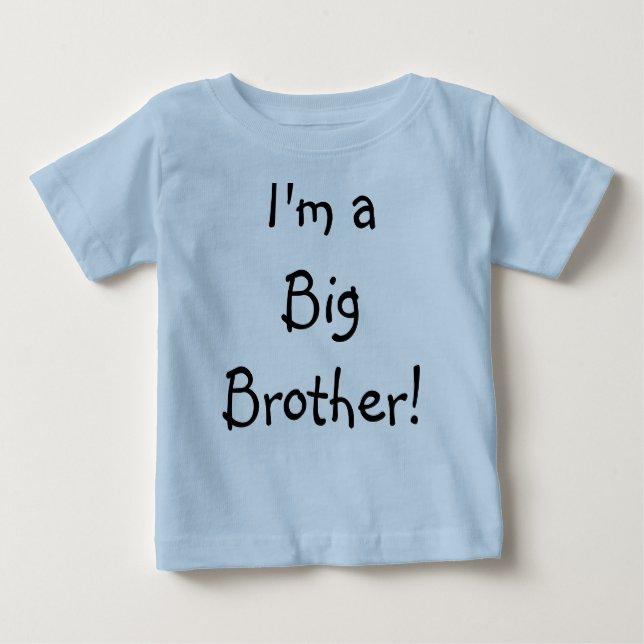 T-shirts Sou um Big Brother! (Frente)