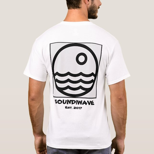 T-SHIRTS SOUND|WAVE CRIATIVO (Verso)