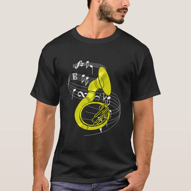 T-shirts Sousaphone (Frente)