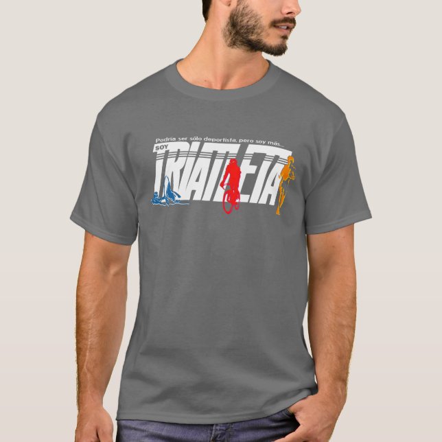T-shirts Soy triatleta (Frente)