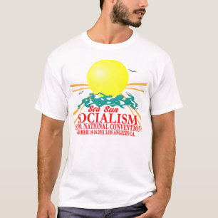 T-shirts SP Conv de Sun do mar