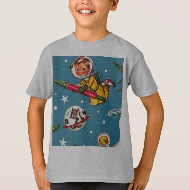 T-shirts Space Boy (Frente)