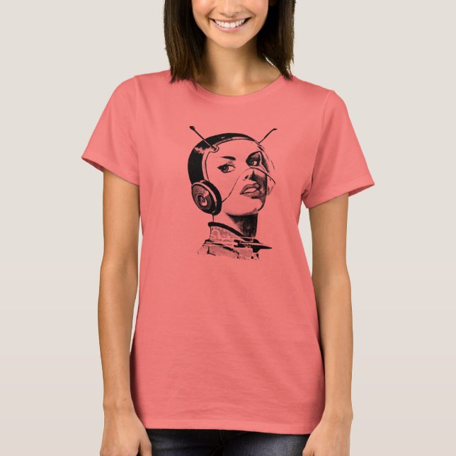 T-shirts Space Girl (Frente)