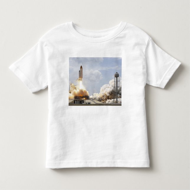 T-shirts Space Shuttle Atlantis levanta 21 (Frente)