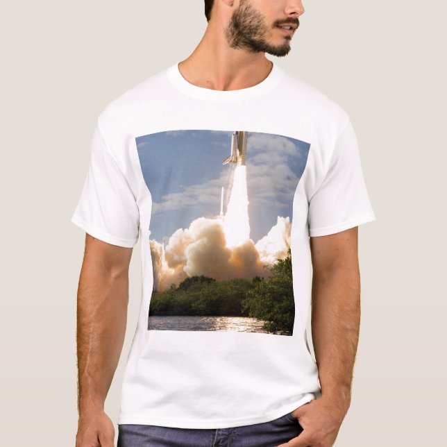 T-shirts Space Shuttle Atlantis tira 8 (Frente)