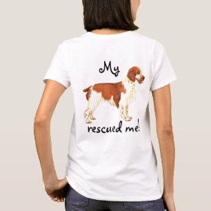 T-shirts Spaniel de galês Springer do salvamento