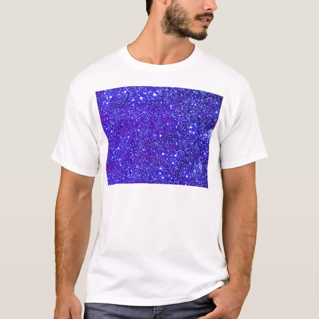 T-shirts Sparkly infinito do universo da faísca do brilho (Frente)