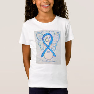 T-shirts Spay/Neuter Coloca Azul Fita de Sensibilização F