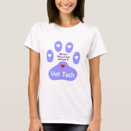 T-shirts Spay, neutralize, adote a tecnologia do