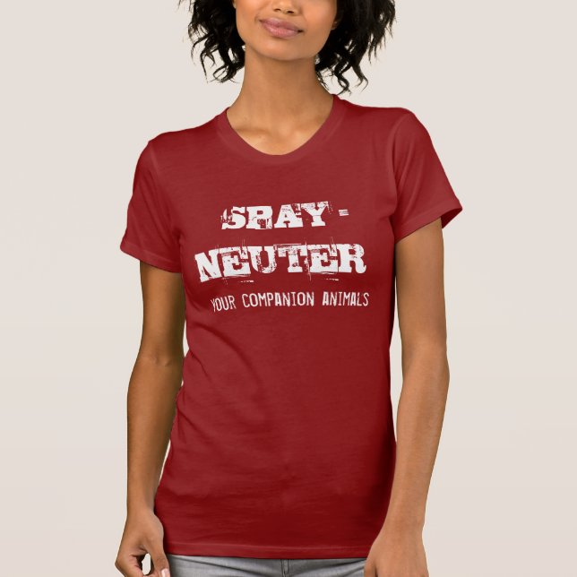 T-shirts Spay-Neutro (Frente)