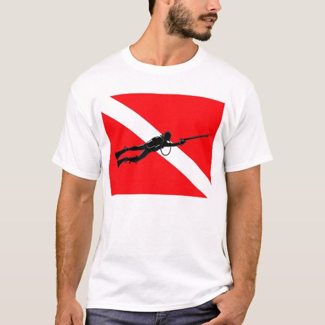 T-shirts Spearfisherman Falg (Frente)