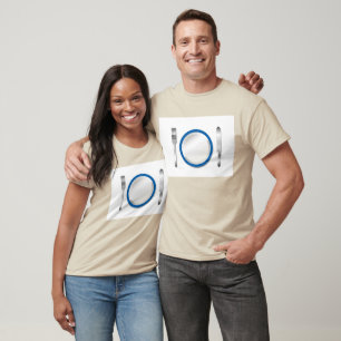 T-shirts Special azul da placa