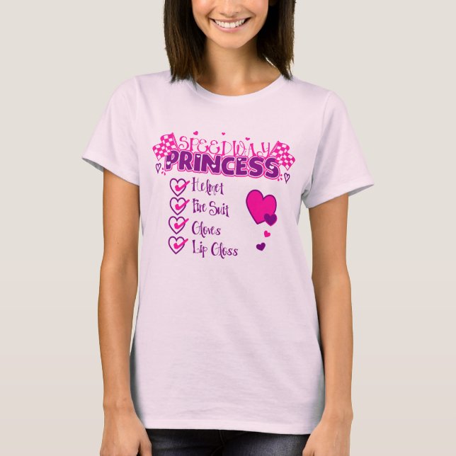 T-shirts Speedway Princess (Frente)