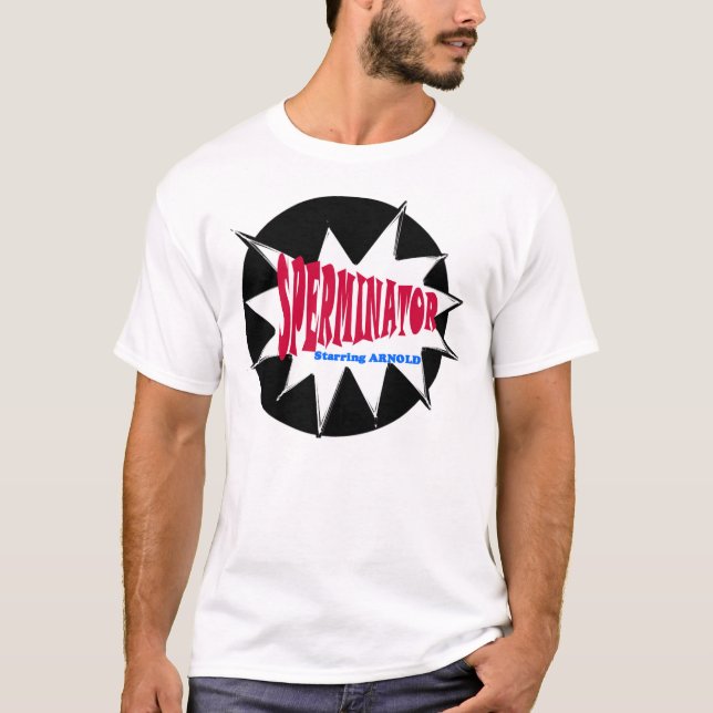 T-shirts Sperminator (Frente)