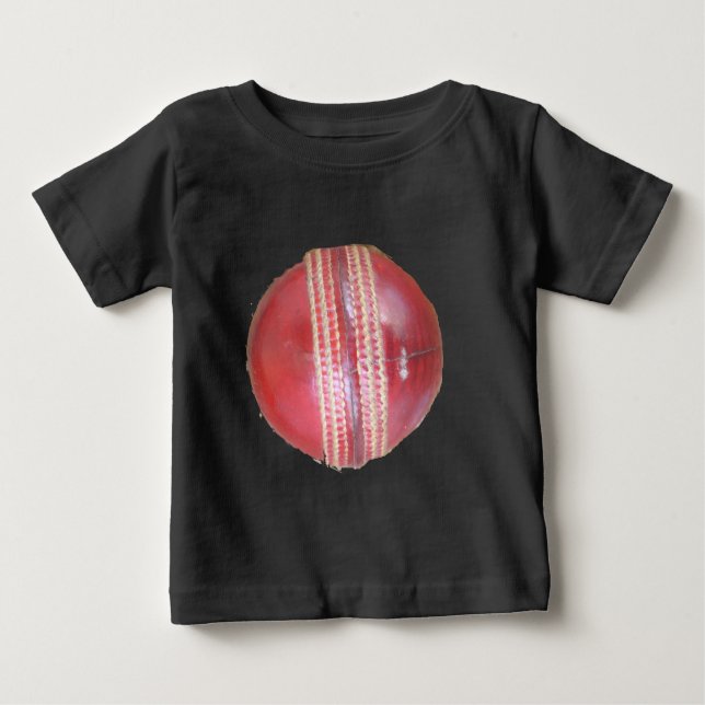 T-shirts Spin Master's Sphere: Uma bola de críquete esquerd (Frente)