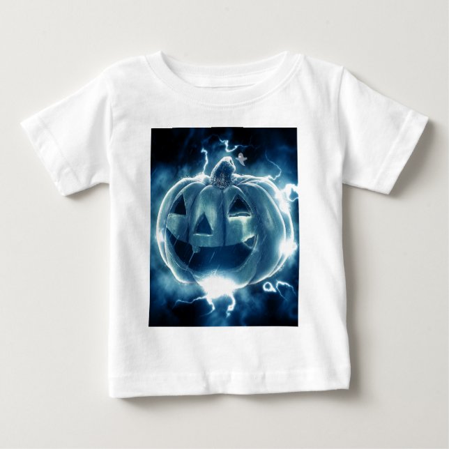 T-shirts Spooky Jack-o-Lantern (Frente)