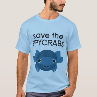 T-shirts Spycrab AZUL