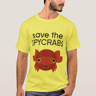 T-shirts Spycrab VERMELHO