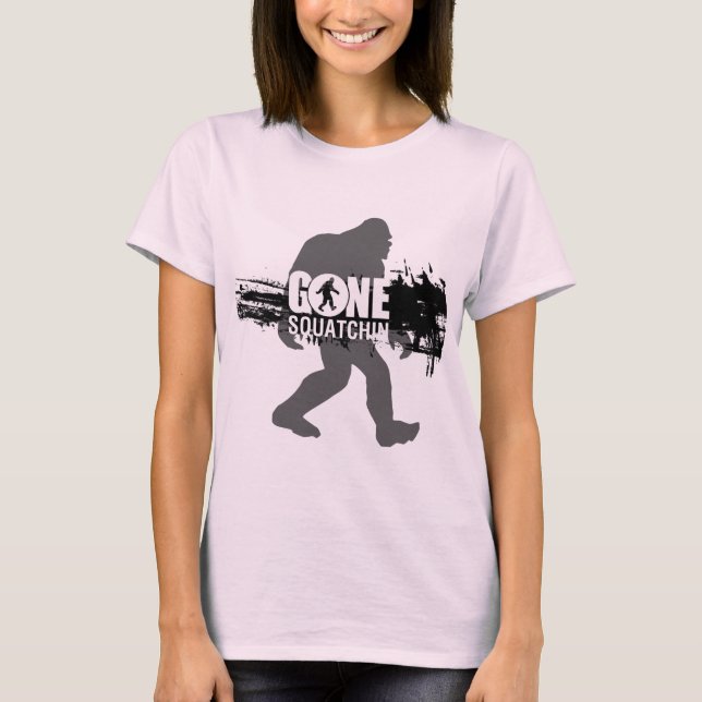T-shirts Squatchin ido (Frente)