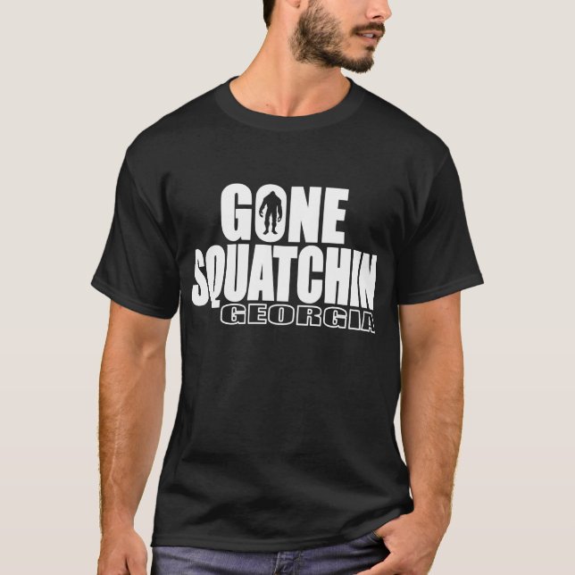 T-shirts Squatchin ido GEÓRGIA - Bobo original (Frente)