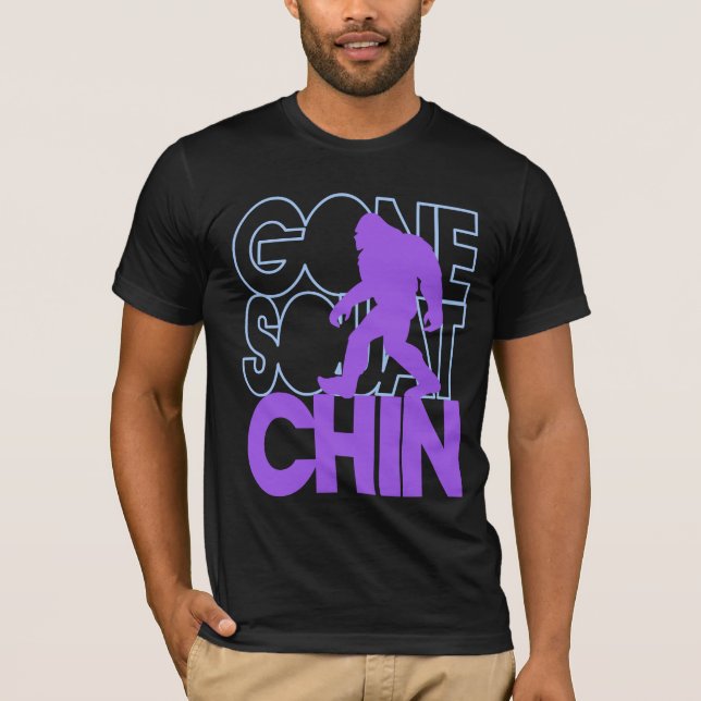 T-shirts Squatchin ido - roxo/azul (Frente)