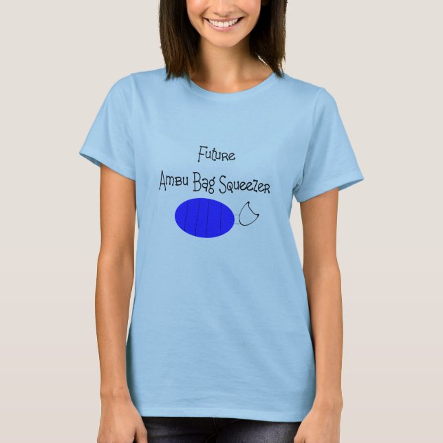 T-shirts SQUEEZER futuro do SACO de AMBU (Frente)