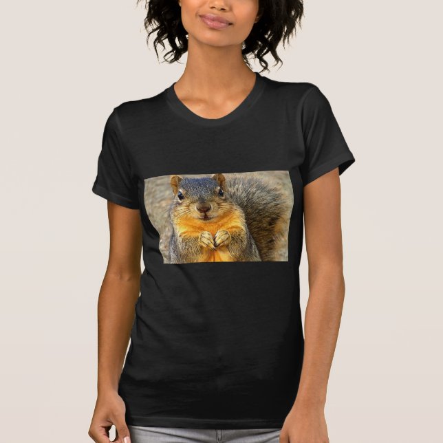 T-shirts Squirrel Love (Frente)
