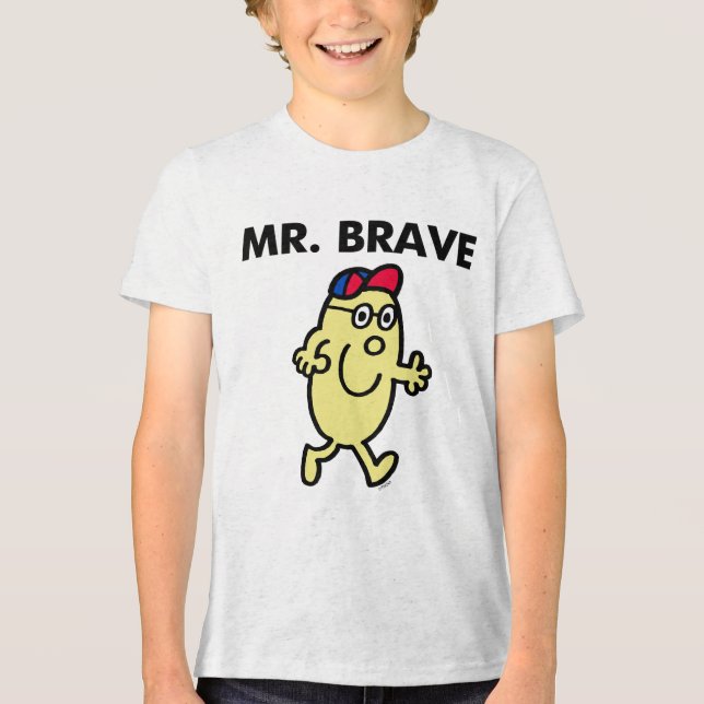 T-shirts Sr. Brave Waving Hello (Frente)