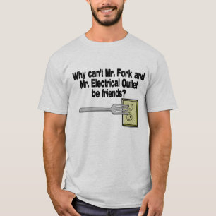 T-shirts Sr. Forquilha & Sr. Tomada