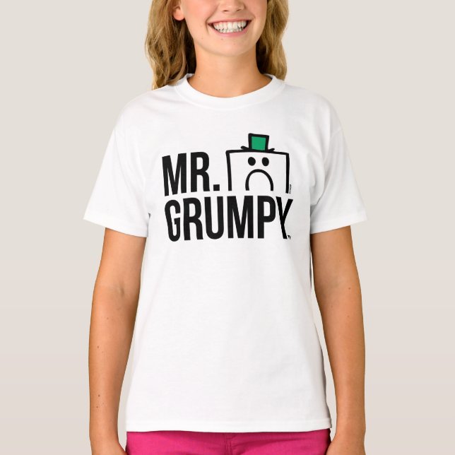 T-shirts Sr. Grumpy | Nome Sobre A Cabeça De Pequim (Frente)