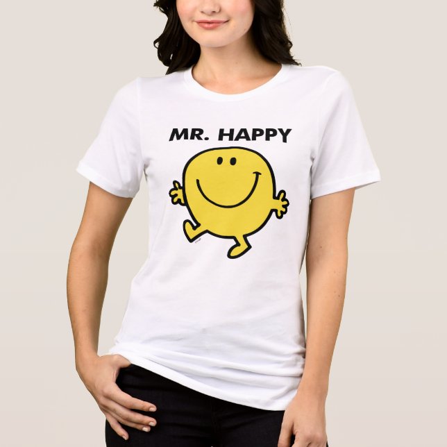 T-shirts Sr. Happy | Dança e sorriso (Frente)