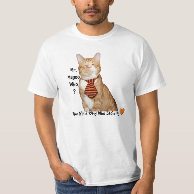 T-shirts Sr. Magoo Que? A parte dianteira tomou partido T (Frente)