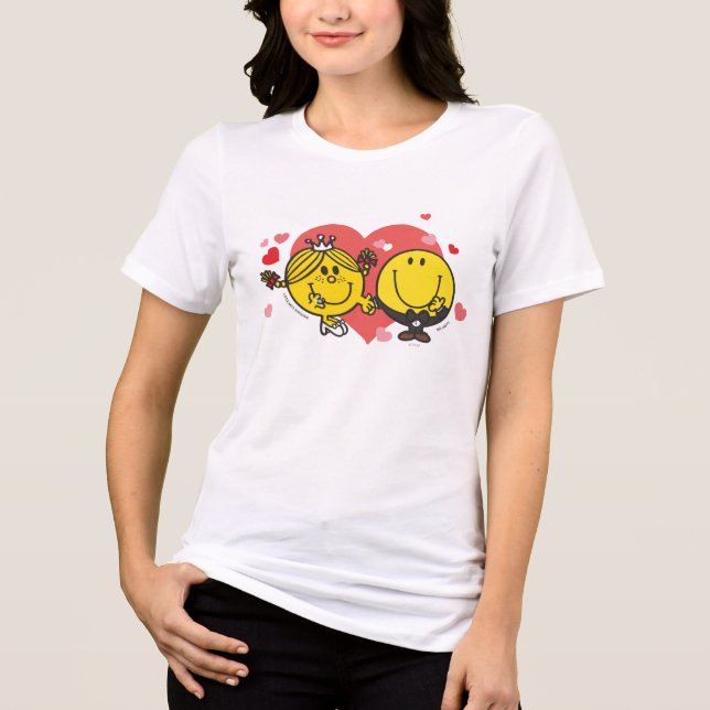 T-shirts Sr. Men Little Miss Happy Sunshine Wedding (Frente)