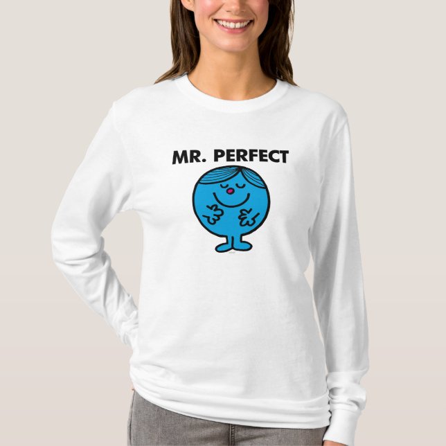 T-shirts Sr. Perfect | Conteúdo silencioso (Frente)
