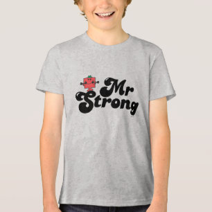 T-shirts Sr. Strong   Letra de peso e bolhas