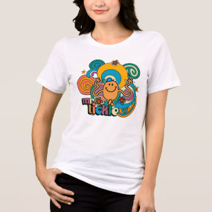 T-shirts Sr. Tickle Psicodélicos, Estrelas e Flores