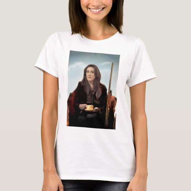 T-shirts Sra. órfão S do preto | - feminista legal (Frente)