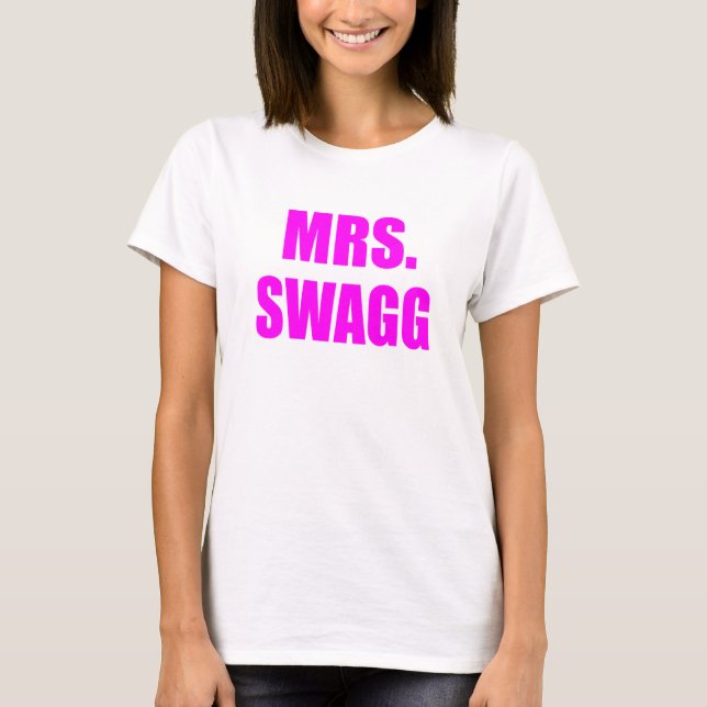 T-shirts Sra. Swagg (Frente)