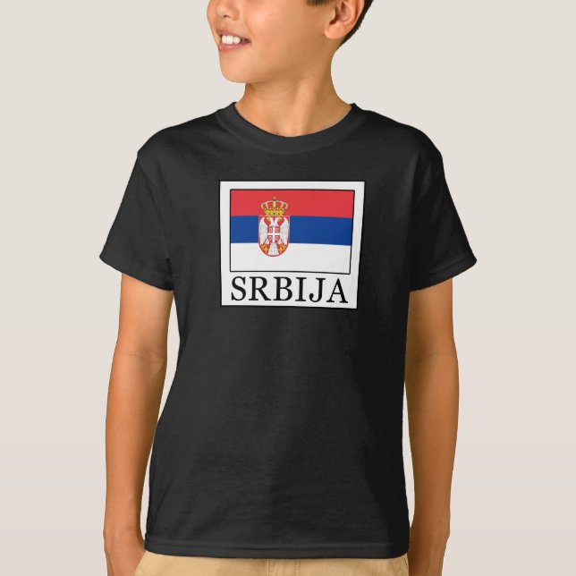 T-shirts Srbija (Frente)
