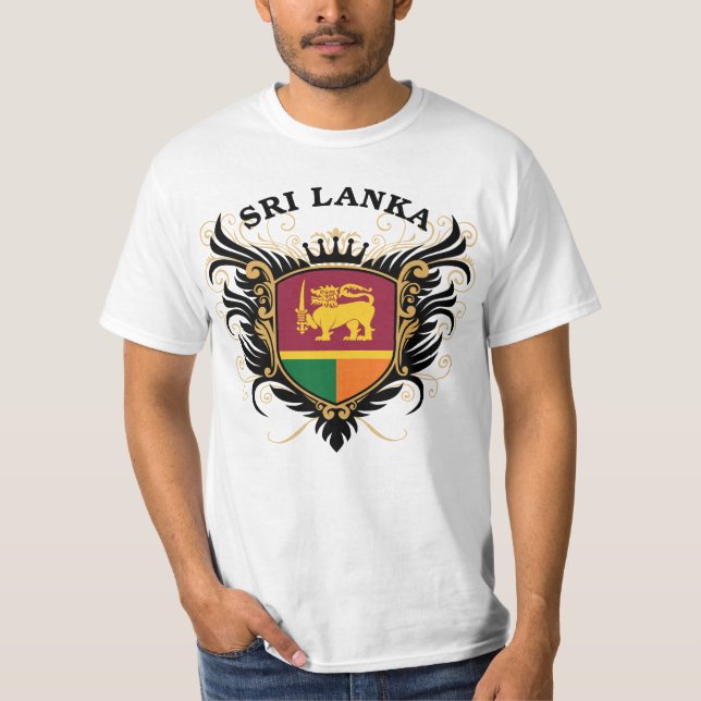 T-shirts Sri Lanka (Frente)