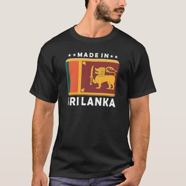 T-shirts Sri Lanka fez (Frente)