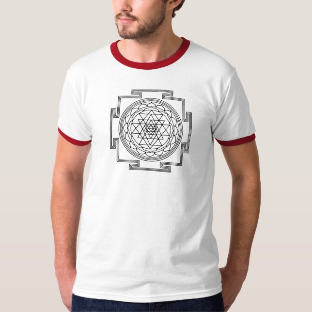 T-shirts Sri Yantra (Frente)
