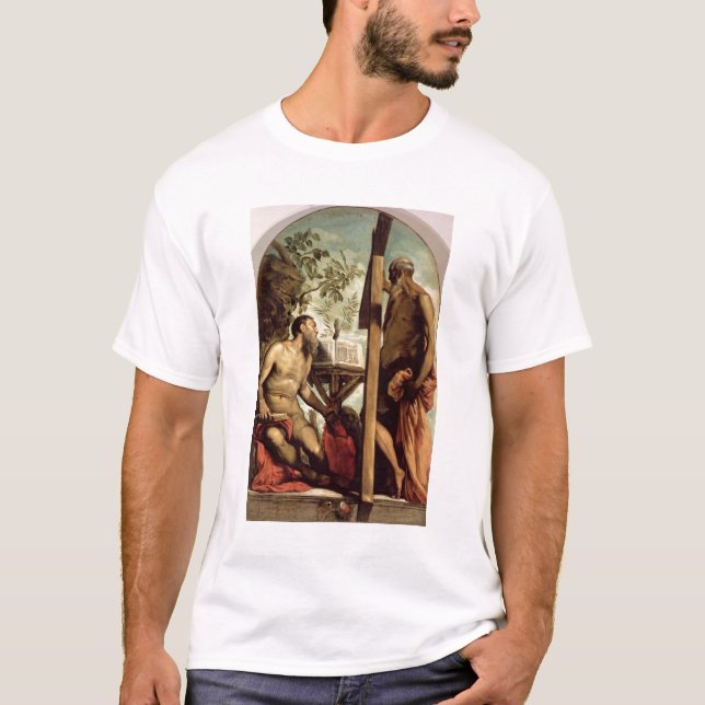 T-shirts St Andrew e St Jerome (Frente)