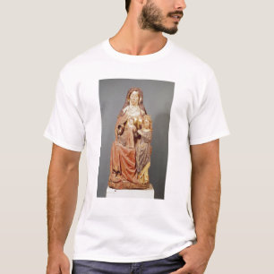T-shirts St Anne, o Virgin e criança,