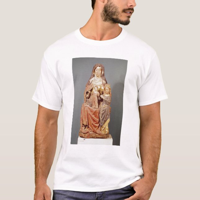 T-shirts St Anne, o Virgin e criança, (Frente)