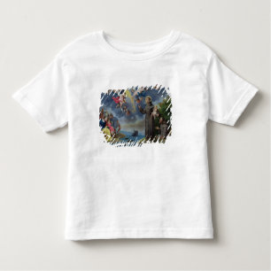T-shirts St Anthony de Pádua que Preaching aos peixes