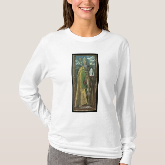 T-shirts St Augustine do hipopótamo 1590 (Frente)